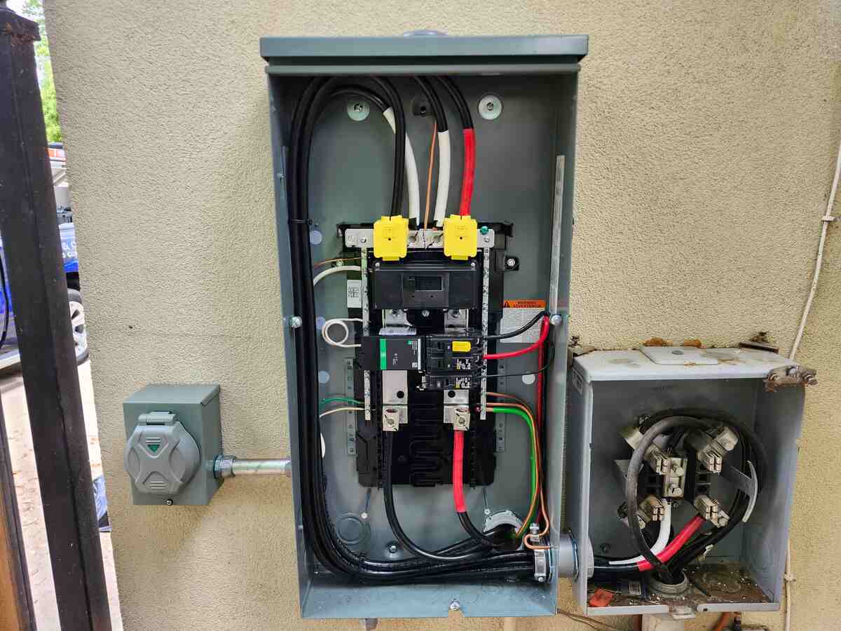 Challenger Panel Replacement and Generator Interlock Install in Trophy Club