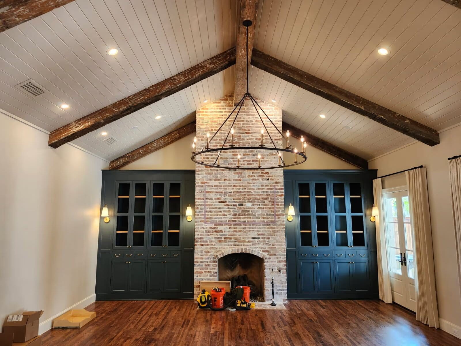 Elegant Interior Lighting Upgrade Enhances Living Space